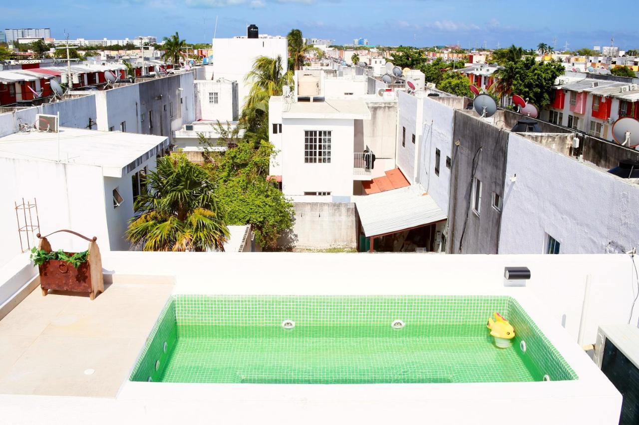 Departamento Privado, Nuevo Jacuzzi Rooftop, Ac, Gran Wf Cancún Kültér fotó